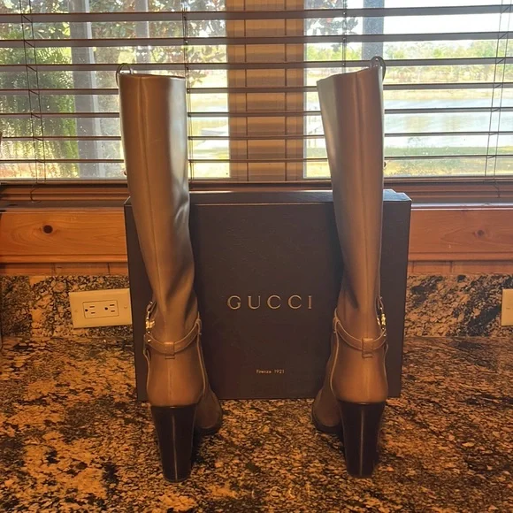 Gucci leather boots - Picture 2 of 2